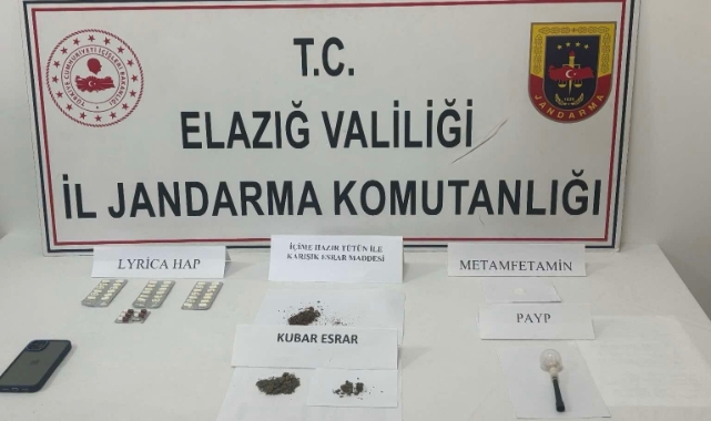 Elazığ’da uyuşturucu operasyonu: 1 gözaltı