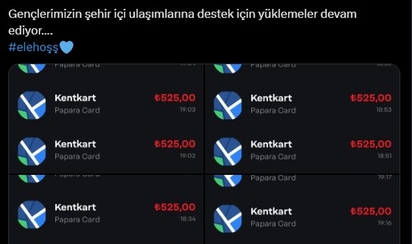 Elmalı’dan öğrencilere ulaşım desteği