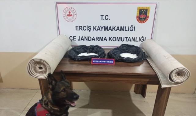 Erciş’te uyuşturucu operasyonu