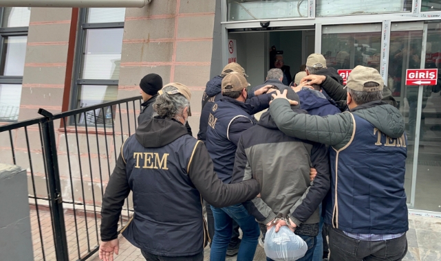 Eskişehir merkezli 8 ildeki PKK/KCK operasyonunda 2 tutuklama