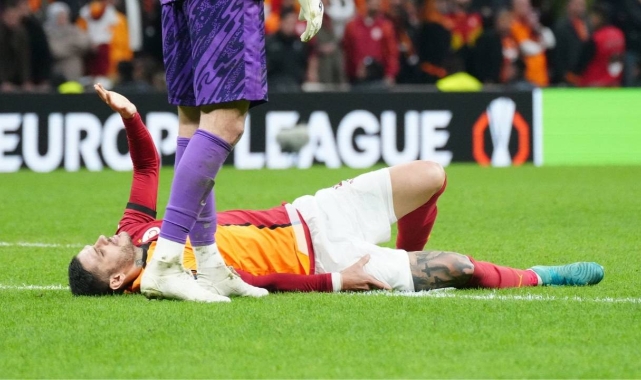 Galatasaray'da şok sakatlık