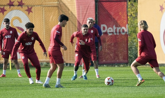 Galatasaray, Tottenham maçının hazırlıklarına devam etti