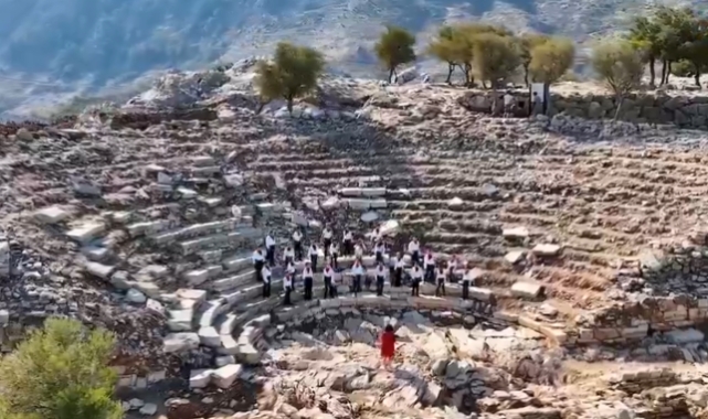 Geleceğin kültür elçileri Marmaris’ten ses verdi