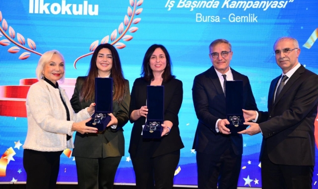 Gemlik 11 Eylül İlkokulu Türkiye 3.'sü oldu