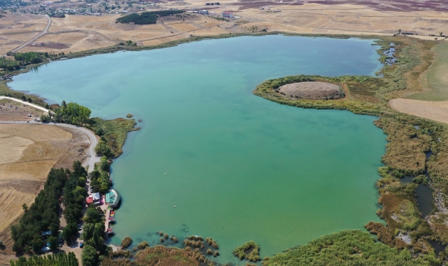Hafik Gölü turizme kazandırılıyor