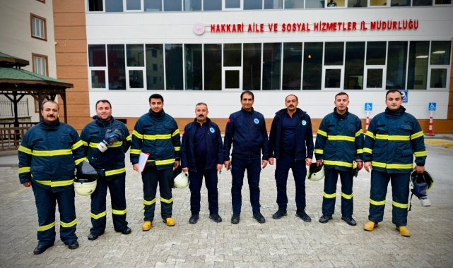 Hakkari'de nefes kesen tatbikat