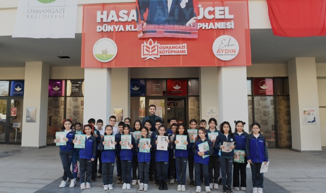 Hasan Ali Yücel Kütüphanesi minik öğrencileri ağırladı