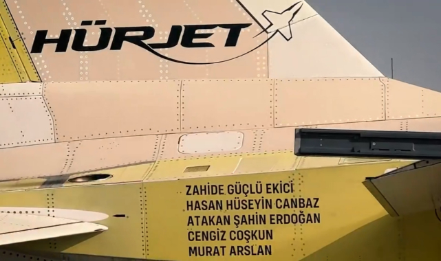 HÜRJET'in ikinci prototipi TUSAŞ şehitlerinin adıyla havalandı