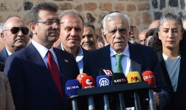 İmamoğlu'ndan Ahmet Türk'e ziyaret!