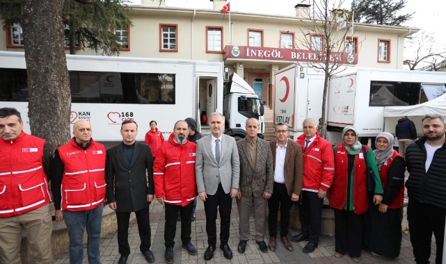 İnegöl Belediyesi'nden Kızıl ile birlikte ortak kampanya