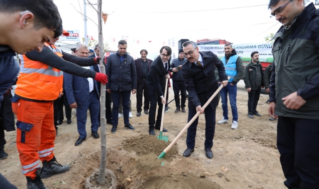 İnegöl’de fidan dikme etkinliği!