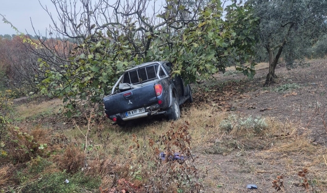 İşçileri taşıyan kamyonet ağaca çarptı: 1 ölü, 7 yaralı