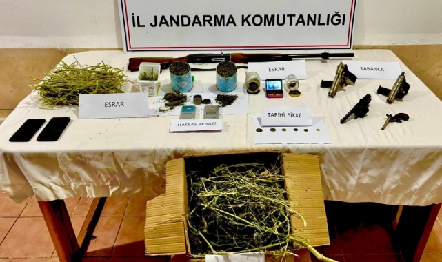 Isparta’da uyuşturucu operasyonu!