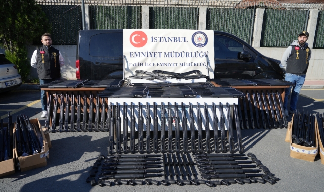 İstanbul’da kaçak silah operasyonu