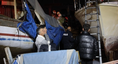 İzmir'de tadilattaki balıkçı teknesinde tüp patladı: 1 ölü