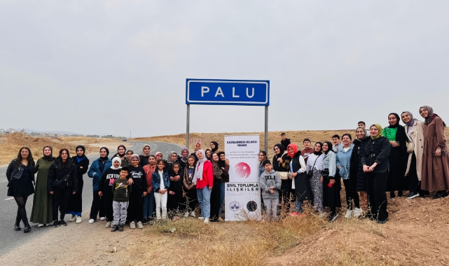 Kadınlar, Palu ilçesini gezdi