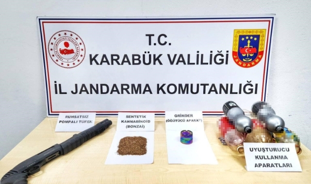 Karabük'te uyuşturucu operasyonu