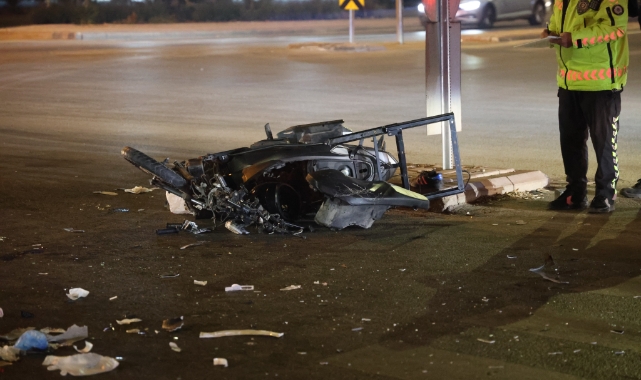 Kazada ağır yaralanan motosiklet sürücüsünden kahreden haber