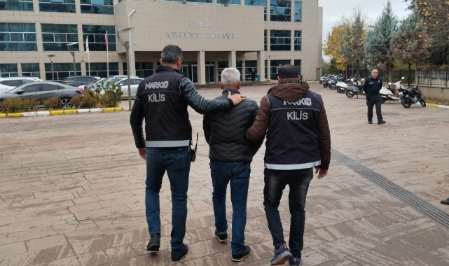 Kilis'te otogarda uyuşturucu operasyonu