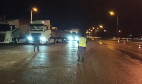 Konya-Antalya karayolunda ulaşıma tipi engeli