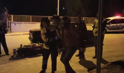 Konya’da motosiklet ile otomobil çarpıştı: 2 yaralı