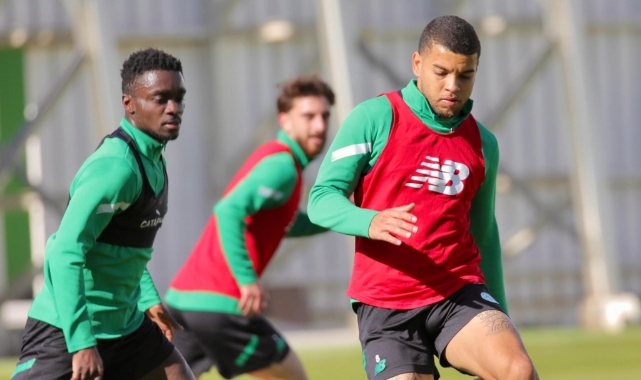 Konyaspor'da, Hatayspor maçı hazırlıkları sürüyor   