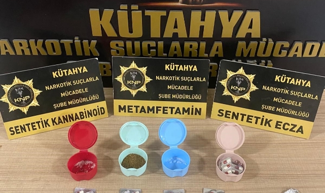 Kütahya'da uyuşturucu operasyonu: 8 tutuklama
