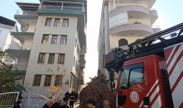 Malatya'da bir evde çıkan yangın paniğe neden oldu