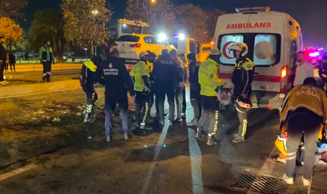 Maltepe’de trafik kazası: 4 yaralı