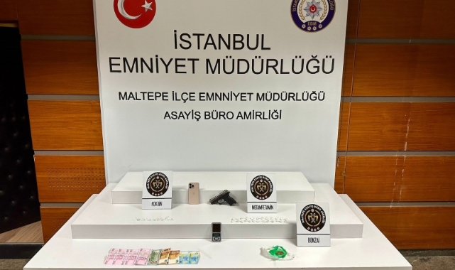 Maltepe’de uyuşturucu operasyonu! Klima motoru içerisine zulalanmış
