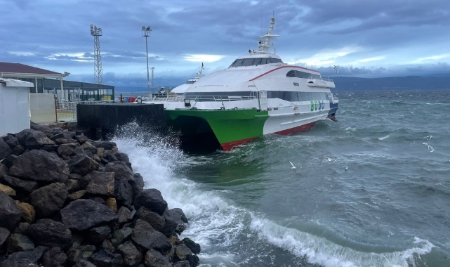 Marmara’da lodos engeli! BUDO seferleri iptal edildi