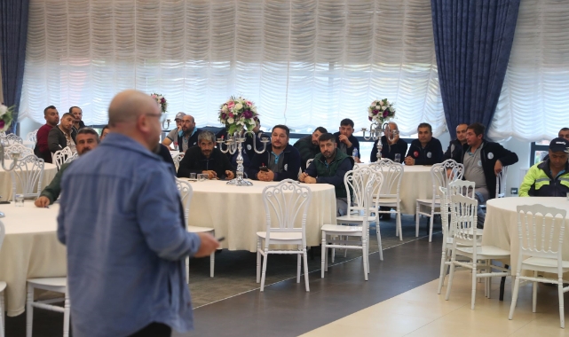 Merkezefendi Belediye personeline iş sağlığı ve güvenliği eğitimi verildi