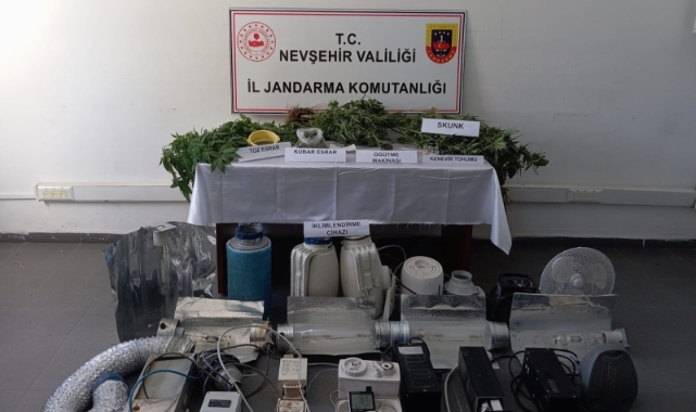 Nevşehir'de "Narkoçelik" operasyonu