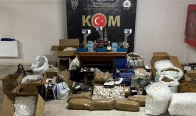 Niğde'de kaçak tütün operasyonu!