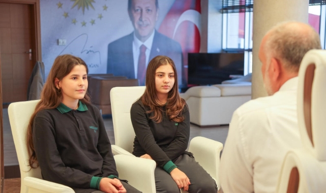 Öğrenciler sordu, başkan cevapladı