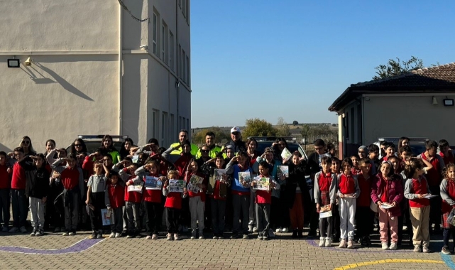 Öğrencilere trafik semineri