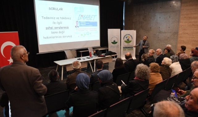 Osmangazi'de Dünya Diyabet Günü farkındalık etkinliği
