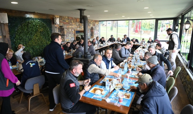 Özel bireyler kahvaltıda buluştu