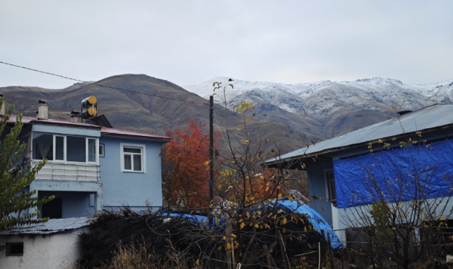 Palu'ya mevsimin ilk karı yağdı