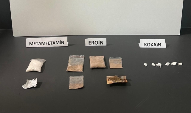 Samsun’da eroin ve kokain ele geçirildi 