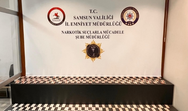 Samsun'da evinden uyuşturucu çıkan şahıs gözaltına alındı