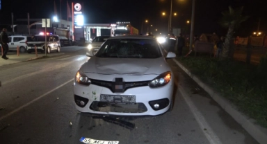 Samsun'da yaya geçidinden geçen bisiklet sürücüsüne otomobil çarptı
