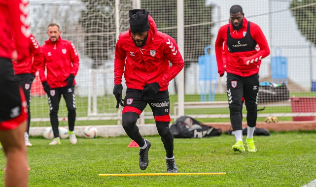 Samsunspor, Bodrum FK maçı hazırlıklarını sürdürdü