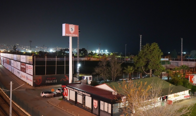 Samsunspor tesislerinde yangın paniği