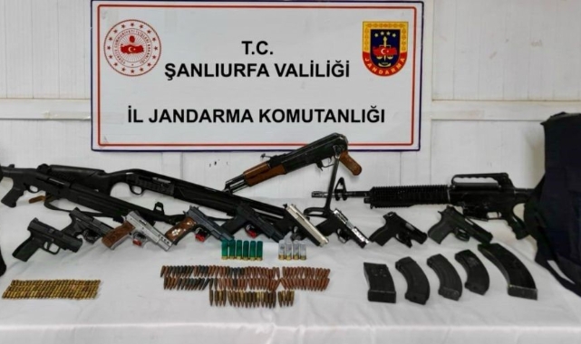 Şanlıurfa'da silah kaçakçılığı operasyonu!