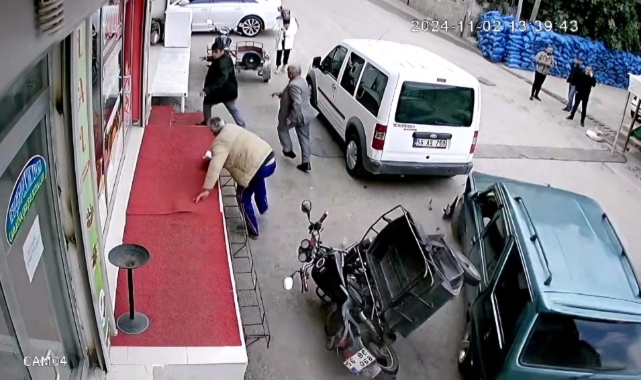 Siirt’te kontrolden çıkan araç korku dolu anlar yaşattı   