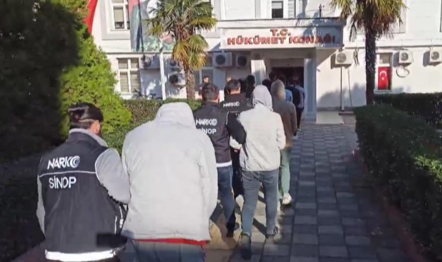 Sinop’ta 6 milyonluk uyuşturucu hap ele geçirildi
