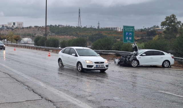 Tarsus’ta trafik kazası