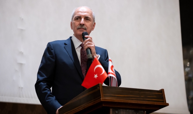 TBMM Başkanı Kurtulmuş: Kıbrıs Adası'nda iki toplumlu bir seçenekten başka hiçbir seçim yolu kalmamıştır