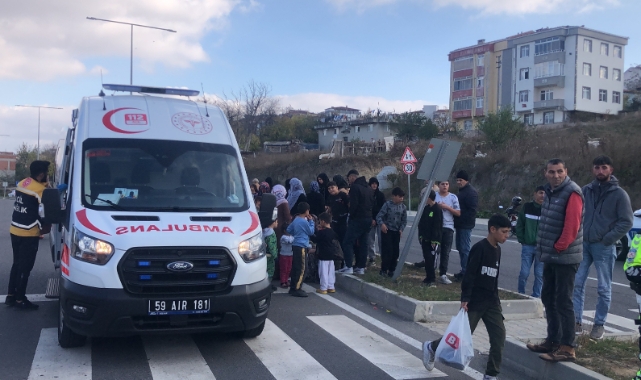 Tekirdağ'da feci trafik kazası!